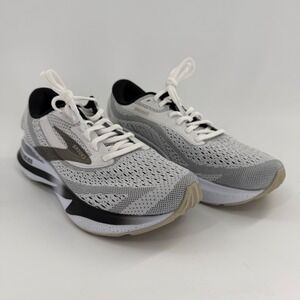Brooks Adrenaline GTS Mens Running Shoes Grey White Black Sneakers